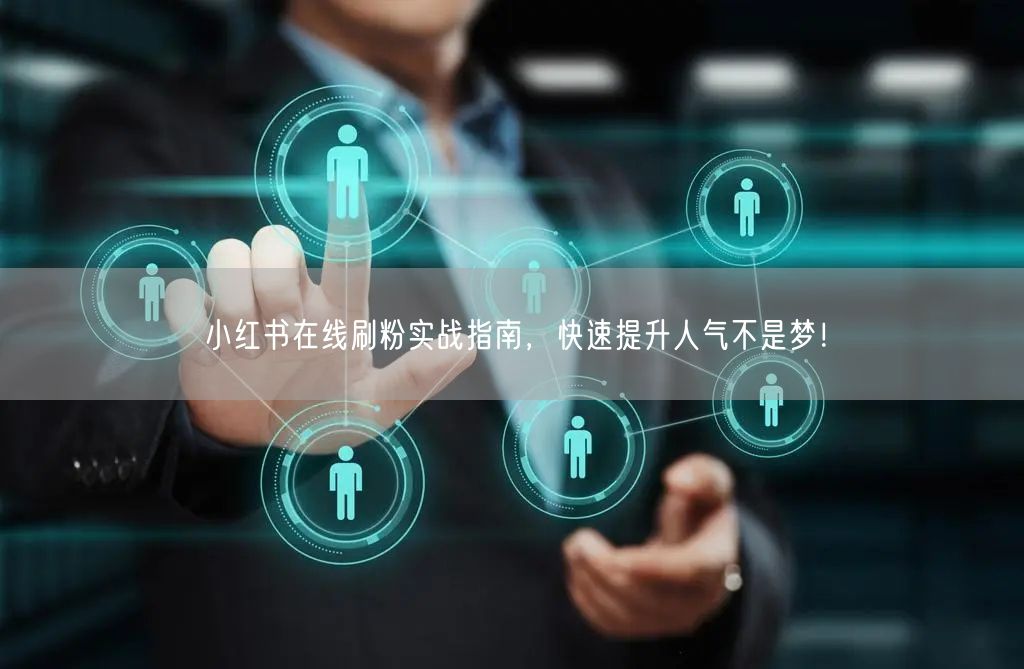 小红书在线刷粉实战指南,快速提升人气不是梦!
